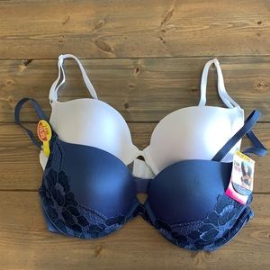 2 Pack Maidenform Push-up Bra
